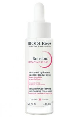 Купить bioderma sensibio defensive (биодерма сенсибио) сыворотка для чувствительной кожи лица, 30мл в Кстово