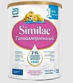 Купить симилак (similac) гипоаллергенный 1, смесь молочная 0-6 мес, 750г в Кстово