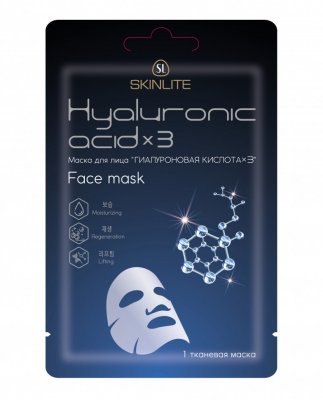 Купить skinlite (скинлайт) маска для лица гиалуроновая кислота х3, 1 шт в Кстово