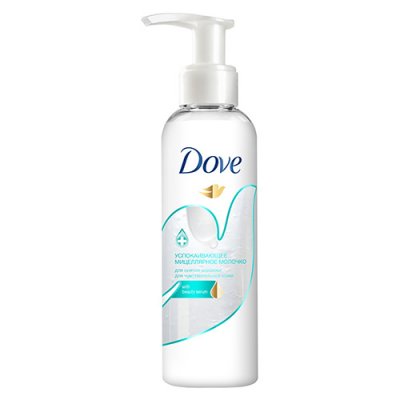 Купить dove (дав) молочко мицеллярное успокаивающее для снятия макияжа для чувствительной кожи, 120мл в Кстово