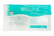 Купить подгузники для взрослых веллфикс (wellfix) размер m 30 шт в Кстово