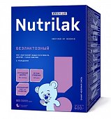 Купить нутрилак (nutrilak) премиум безлактозный молочная смесь с рождения, 600г в Кстово