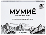 Купить мумие очищенное алтайский нектар, 10г бад в Кстово