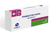 Купить тримебутин канон, таблетки 200мг, 30шт в Кстово