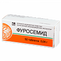 Купить фуросемид, таблетки 40мг, 50 шт в Кстово