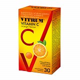 Витрум Витамин С, жевательные таблетки со вкусом апельсина, 30 шт_БАД