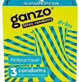 Купить ganzo (ганзо) презервативы рибс 3шт в Кстово