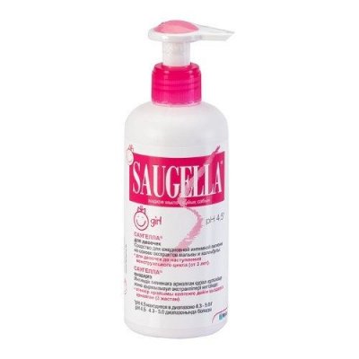 Купить saugella (саугелла) средство для интимной гигиены для девочек с 3 лет girl, 250мл в Кстово