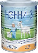 Купить нэнни 3 смесь на основе натурального козьего молока с пребиотиками с 12 месяцев, 400г в Кстово