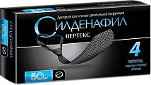 Купить силденафил, таблетки, покрытые пленочной оболочкой 50мг, 4 шт в Кстово