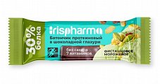 Купить ирисфарма (irispharma) батончик протеиновый 30% фисташковое мороженое в шоколадной глазури, 40г бад в Кстово