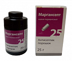 Маргансепт порошок антисептик банка с дозатором 25г