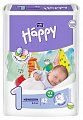 Bella Baby Happy (Белла) подгузники 1 НьюБорн Старт 2-5кг 42 шт