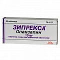 Купить зипрекса, таблетки, покрытые пленочной оболочкой 10мг, 28 шт в Кстово
