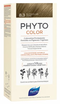 Купить фитосолба фитоколор (phytosolba phyto color) краска для волос оттенок 8.3 светло-золотой блонд в Кстово