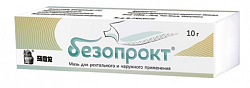 Купить безопрокт, мазь для ректального и наружного применения, туба 10г в Кстово