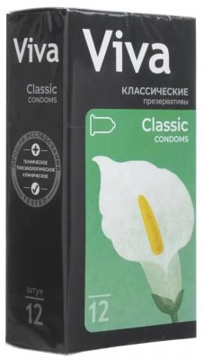Купить viva (вива) презервативы классические 12шт в Кстово
