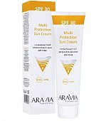 Купить aravia professional (аравиа) крем для лица солнцезащитный увлажняющий multi protection, 100 мл spf30 в Кстово