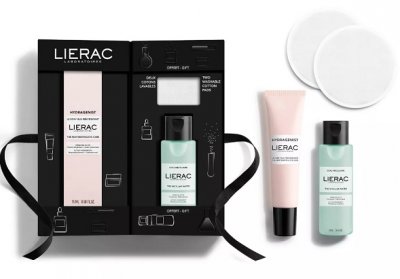 Купить lierac (лиерак) hydragenist набор крем для контура глаз увлажняющий, 15мл+мицеллярная вода, 50мл в Кстово