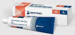 Купить ибупрофен-вертекс, гель для наружного применения 5%, 50г в Кстово