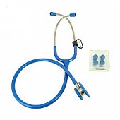 Купить стетоскоп amrus (амрус) 04-ам410 premium медицинский двухсторонний терапевтический, синий в Кстово