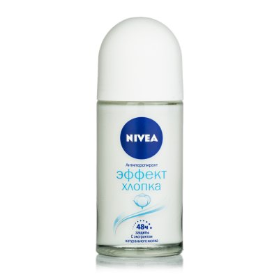 Купить nivea (нивея) дезодорант-антиперспирант эффект хлопка, 50мл в Кстово
