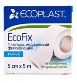 Купить ecoplast ecoplast медицинский фиксирующий тканый 5см х 5м в Кстово