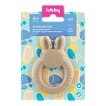 Купить lubby (лабби) прорезыватель зайка на круге с 4 месяцев, 32070 в Кстово