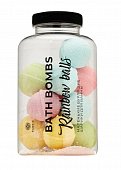 Купить fabrik cosmetology (фабрик косметик) шарики бурлящие маленькие для ванны rainbow balls 200 гр в Кстово