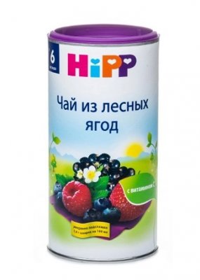 Купить hipp (хипп) чай лесная ягода с 6 месяцев, 200г в Кстово