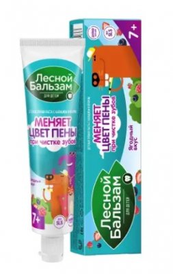 Купить лесной бальзам зубная паста детская 7+, 50мл в Кстово