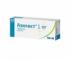 Купить азилект, таблетки 1мг, 30 шт в Кстово