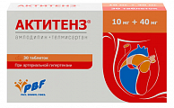 Купить актитенз, таблетки 10 мг+40 мг, 30 шт в Кстово