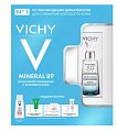 Купить vichy mineral 89 (виши) набор набор mineral 89 интенсивное увлажнение и укрепление кожи: гель-сыворотка 50 мл + мицеллярная вода 100 мл + гель очищающий 15 мл + крем для всех типов кожи 15 мл + солнцезащитный флюид spf 50+ 3 мл  в Кстово