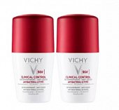 Купить vichy (виши) набор: дезодорант шариковый clinical control 96 часов 50мл 2 шт в Кстово