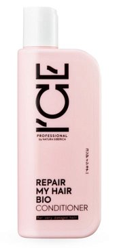 Натура Сиберика ICE Professional by кондиционер для сильно повреждённых волос Repair My Hair Bio, 250мл