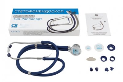 Купить стетофонендоскоп cs medica cs-421, синий в Кстово