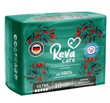 Reva Care (Рева Кеа) Прокладки гигиенические, Ultra 10шт