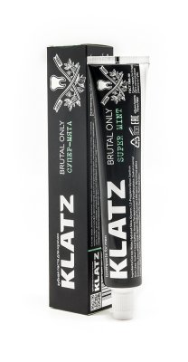 Купить klatz (клатц) зубная паста для мужчин супер-мята, 75мл в Кстово