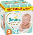 Купить pampers premium care (памперс) подгузники 3 миди 6-10кг, 148шт в Кстово