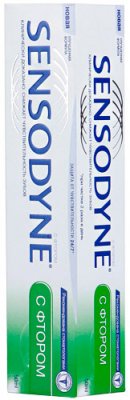 Купить сенсодин (sensodyne) зубная паста фтор, 50мл (глаксосмиткляйн, соединенное королевство великобритании и северной ирландии) в Кстово