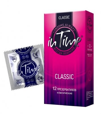 Купить in time (ин тайм) презервативы классические 12шт в Кстово