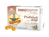 Купить рыбный жир биоконтур с экстрактом валерианы и пустырника, капсулы 330мг, 100 шт бад в Кстово