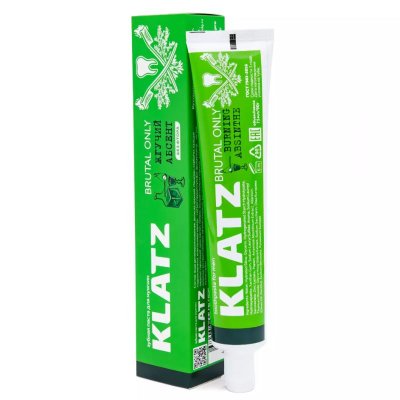 Купить klatz (клатц) зубная паста для мужчин жгучий абсент, 75мл в Кстово