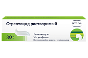 Купить стрептоцид, линимент для наружного применения 5%, 30г в Кстово