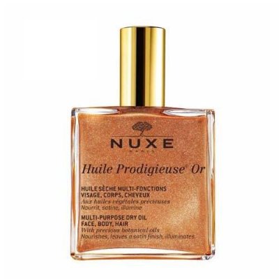 Купить nuxe prodigieuse (нюкс продижьёз) масло сухое мерцающее для лица, тела и волос 100 мл в Кстово