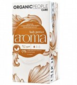 Купить organic people lady power (органик пипл леди повер) прокладки ежедневные ароматизированные арома классик 52шт в Кстово