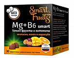 Купить smart fruits (смарт фрутс) mg+b6 смарт, пастилки жевательные 30шт бад в Кстово