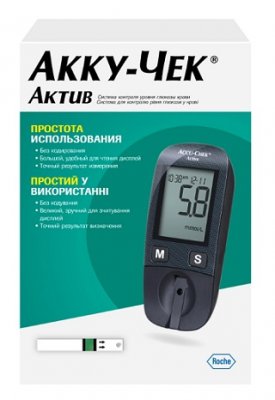Купить глюкометр accu-chek active (акку-чек), комплект в Кстово