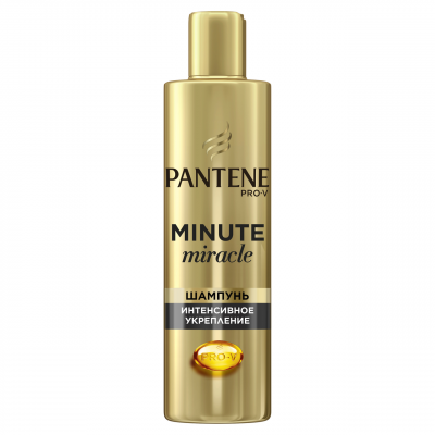 Купить pantene pro-v (пантин) шампунь minute miracle мицелярный интенсивное укрепление волос, 270 мл в Кстово
